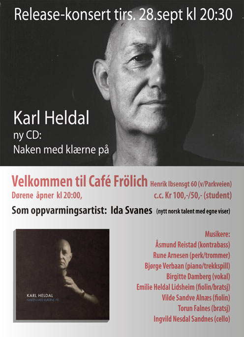 Karl Heldal ny CD