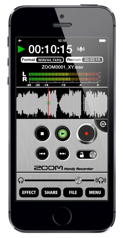 Zoom Handy recorder app