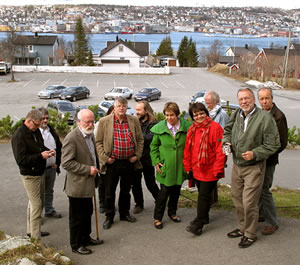Delegater på sightseeing i Tromsø