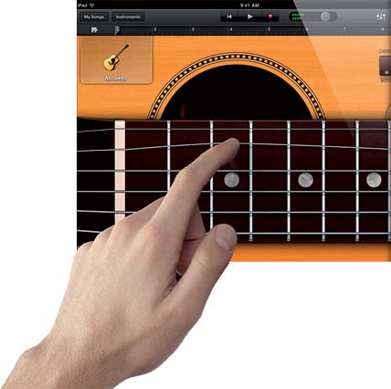 iPad-gitar