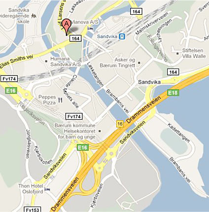 Kart, Sandvika