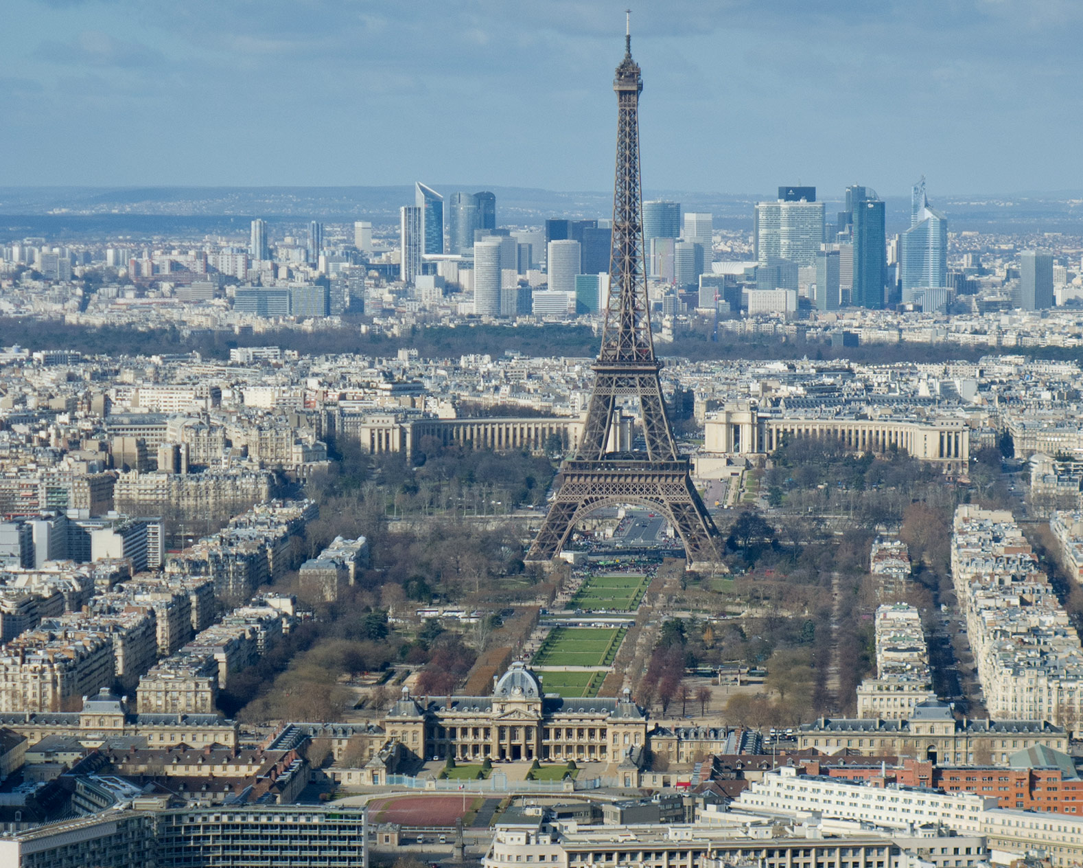 Paris med Eiffeltårnet